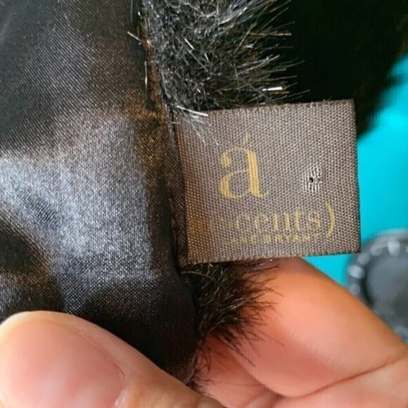 Faux Fur Winter Warm Black Collar Scarf - Picture 5 of 6